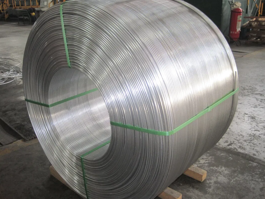99.7% Purity 9.5mm Aluminium Wire Rod for Transmission Power Station