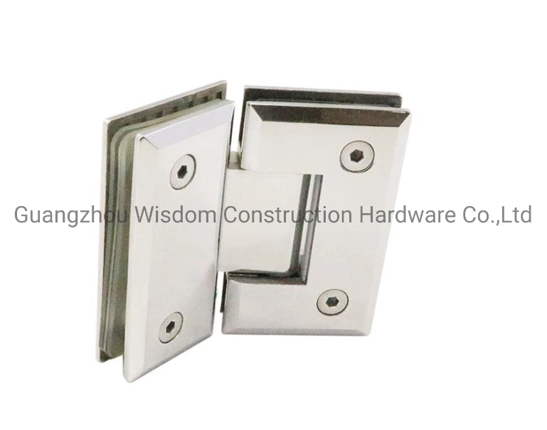 High Quality Hardware Door and Window Accessories Glass Shower Door Hinge Bathroom Glass Clamp Accessories