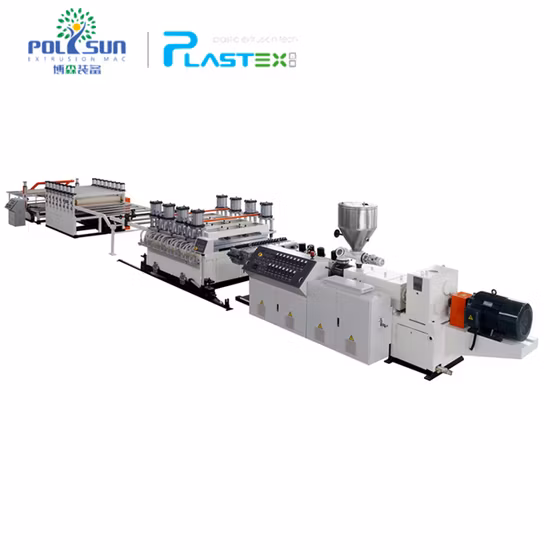 Plastic PVC/ UPVC/ WPC Window Door Frames Ceiling Wall Skirting Profile Extruder Extrusion Line Machine