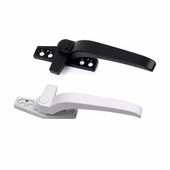 Lever Sliding Zinc Alloy UPVC Window Handles Locking